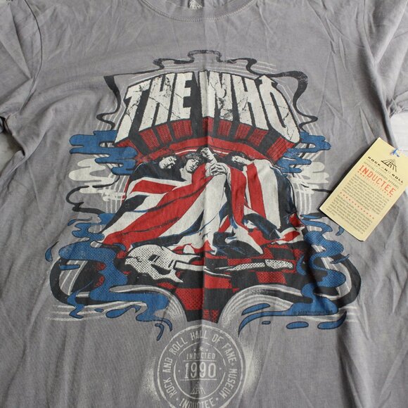 Vintage Rock and Roll The Who Men's Graphic T Shirt Size M Hall of Fame - Picture 4 of 6
